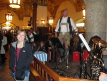 In the Hofbräuhaus! So touristy... No, I did not eat there