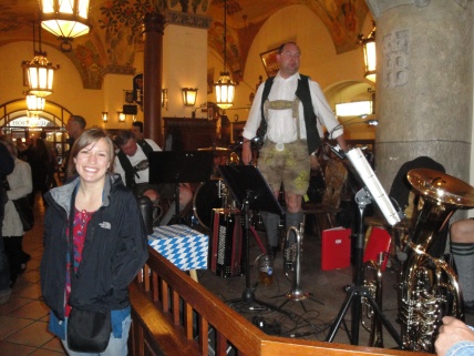 In the Hofbräuhaus! So touristy... No, I did not eat there