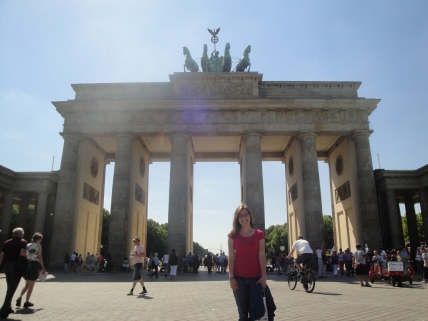 Token Brandenburg Gate shot in Berlin. Yay Germany!!!